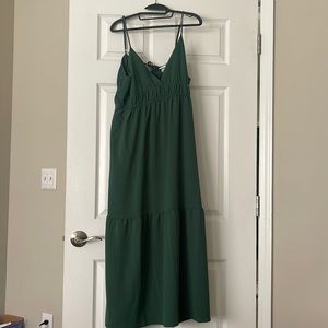 Green Tiered Maxi from A New Day. Size XL. Worn once.